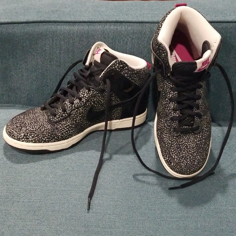 Nike Dunk High Skinny Print Women's Shoe